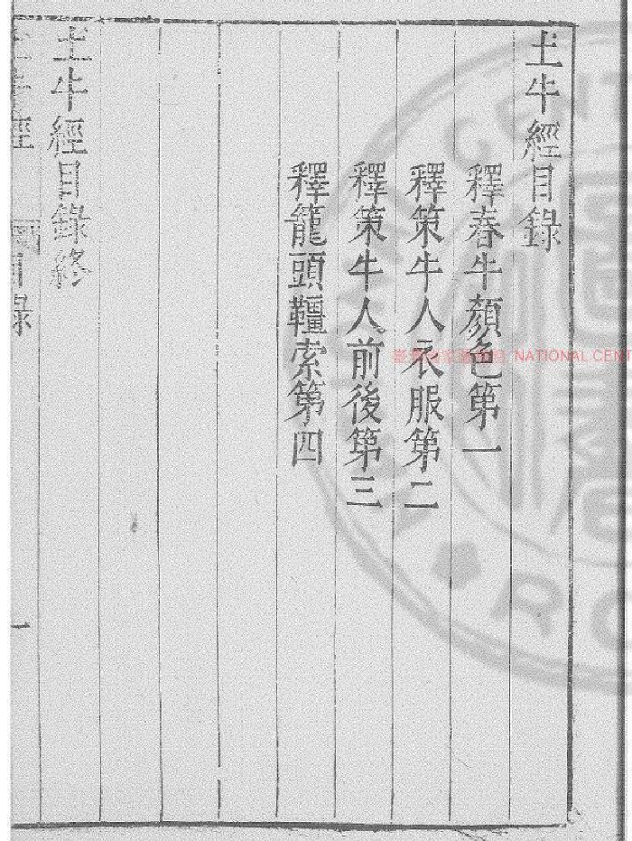 [明]周履靖校《土牛经》明万历间[1573-1620]金陵荆山书林刊本