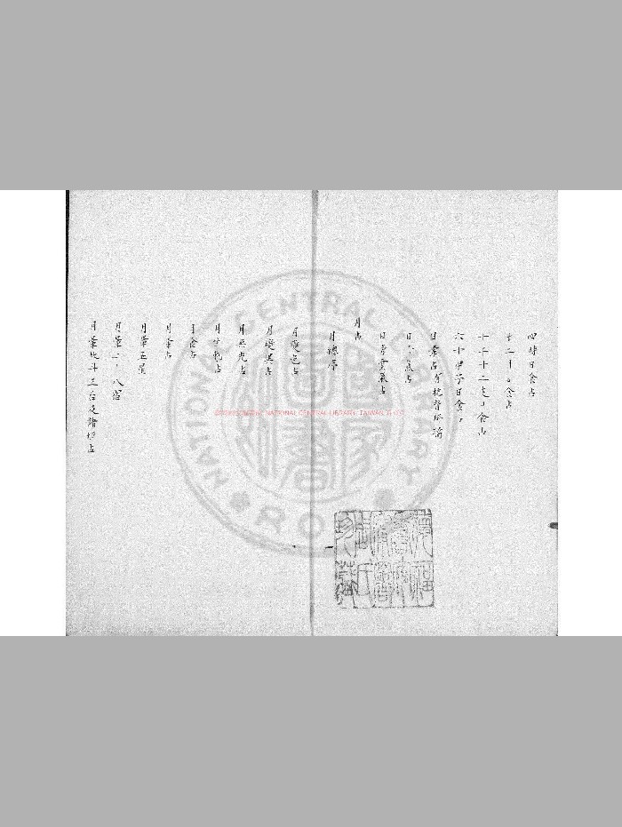 [唐]李淳风旧题《改正观象玩占》旧钞本