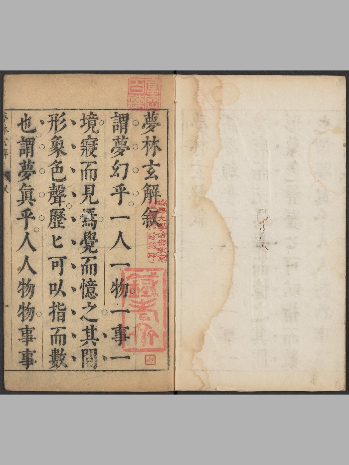 《梦林玄解》34卷.首1卷(明崇祯:1628-1644)高清