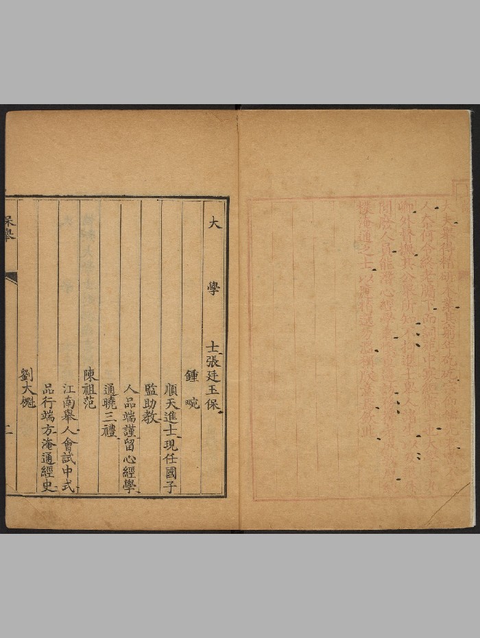 《易经揆》一十四卷；易学启蒙补二卷.梁锡璵（清乾隆16年：1751）（752页）