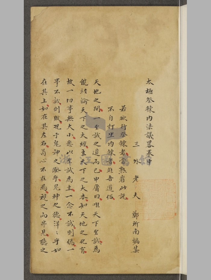 《太极祭练》存二册三册 原色+黑白