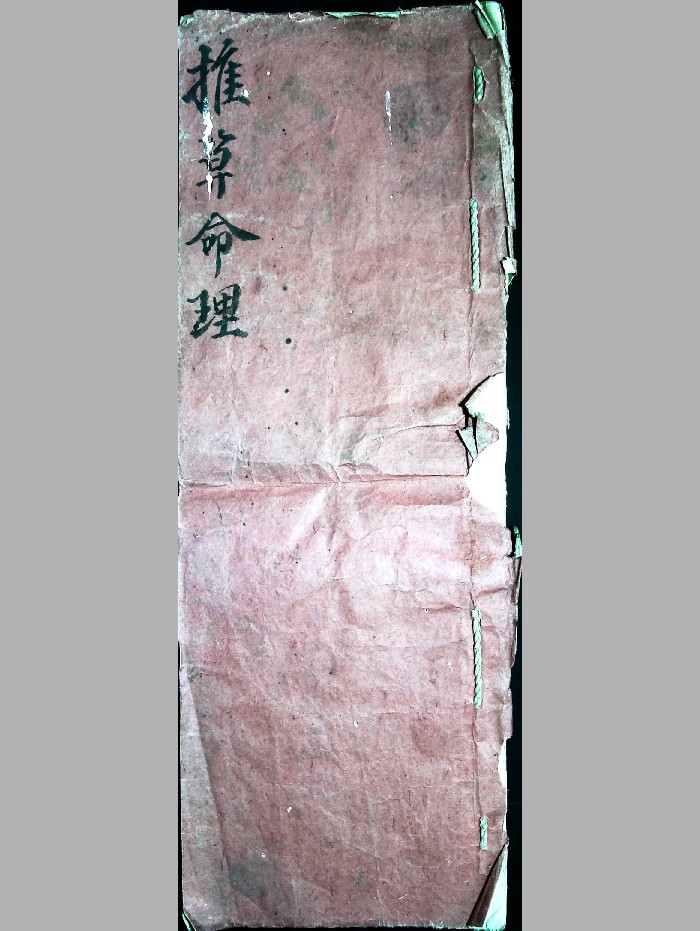 《推算命理》徐化亭批命手稿 精修