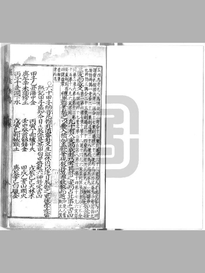 《通玄断易》黑白粗修