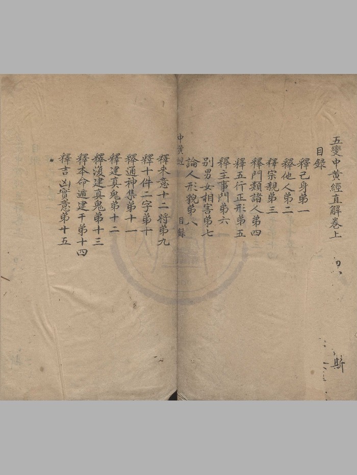 《五变中黄经真解》黑白精修