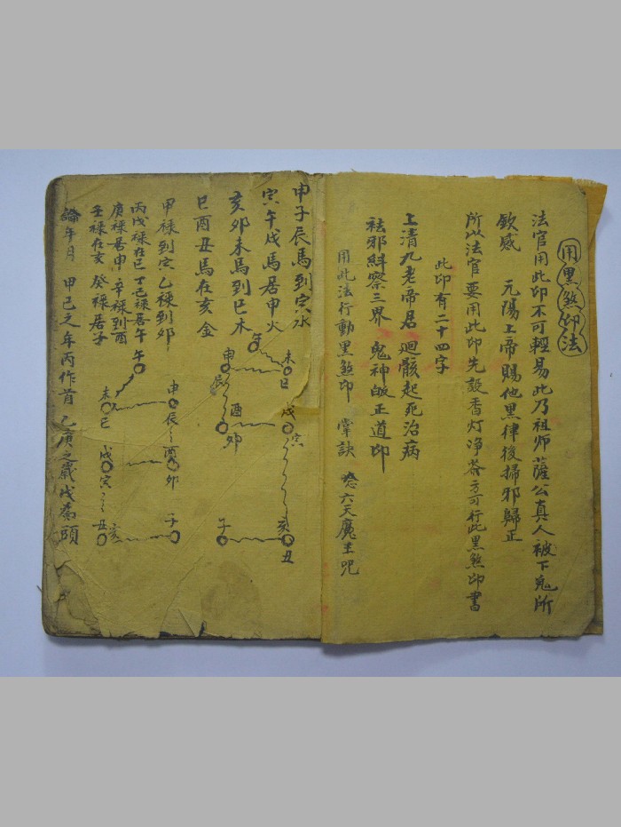 《深崇庵佛道抄本》民国 原色版