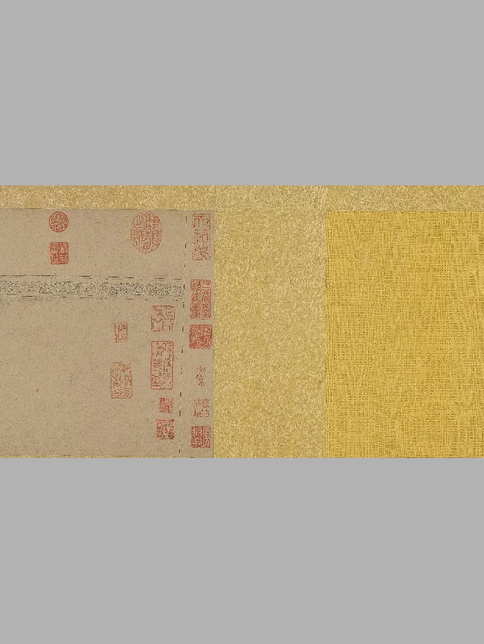 《老子授经图卷》传元代.盛懋作.吴叡.隶书道德经.纸本墨笔.北京故宫博物院藏