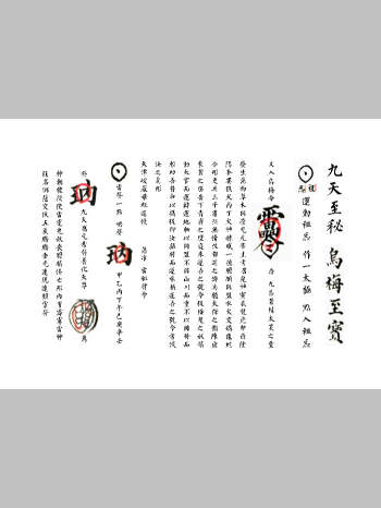 《九天至秘、乌梅至宝》（6页）