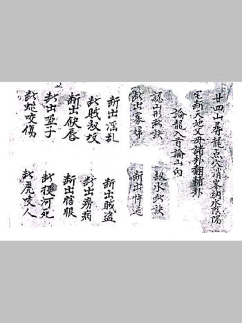 《二十四山寻龙点穴消峰纳水阴阳》（84页双面）