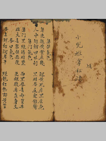 《小儿推拿秘法》（104页双面）