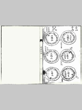 风水堪舆古籍《倒丈水法》（41页）