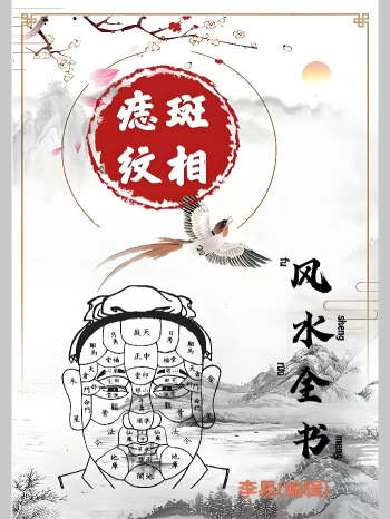 秘传《痣斑纹相风水全书》510页