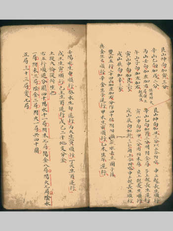 《绩溪胡德遇山人秘授》共44个双面