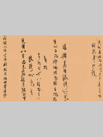 《看地点穴秘法》民国8年78岁术山人抄 62页