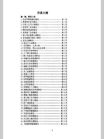 《形峦断事口诀四期》共172页