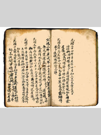 道坛符法科仪《水法全书》74筒子页