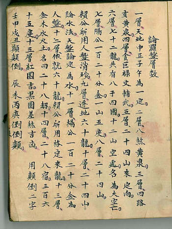 堪舆古籍《论度层水法全秘》光绪年间版 104筒子页