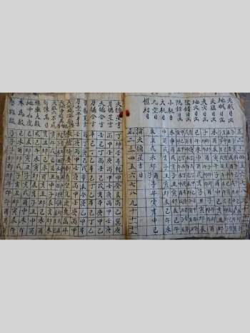 《民间择日对照秘籍》40双页版