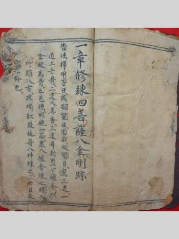 《四菩萨八部金刚修炼助病破狱神通法》29筒子页