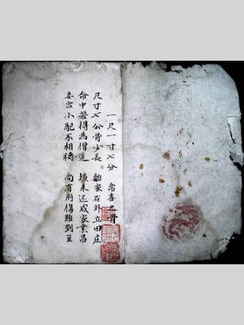 《白鹤神数》抄本 原色单页（78页）