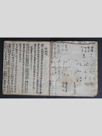 六壬占卜书籍《四课册》22筒子页