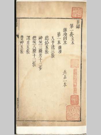 《六壬大全》明末刻本  原色（681双页）