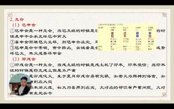 夏光明 深解系列之九门详解（生克比合刑冲破穿绝深度解析）1集视频约80分钟