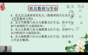管晙圻《象数姓名学高级班》14集视频