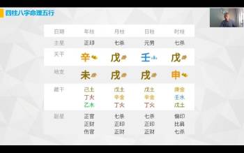 刘全统《八字实用技能》8集视频