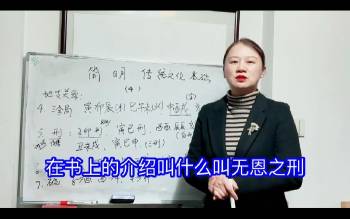 云朵老师 国学文化简明基础课程视频12集