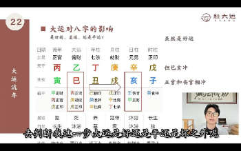 大乐《八字命理课（明理篇）》24集视频约10小时