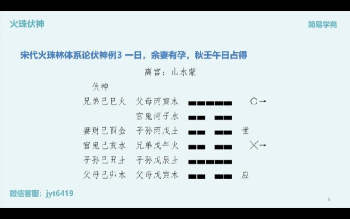 张宇吉《正统六爻精解》84集视频约19小时