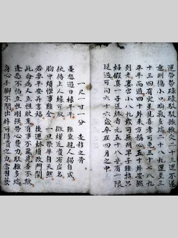 《摸骨称命诀》（40页）和《白鹤神数》民国9年石印本