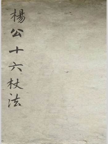 《杨公倒杖十六法》列图别载（71页）