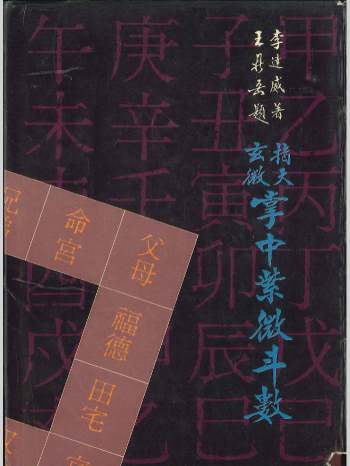 《指天玄微掌中紫微斗数》李达威著 378页