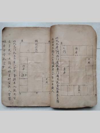 《阳宅抄本》50页双面