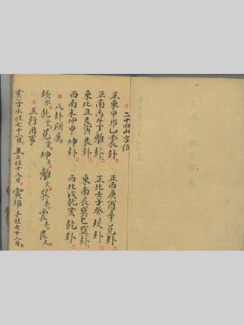 《正体五行择日》 72页双面