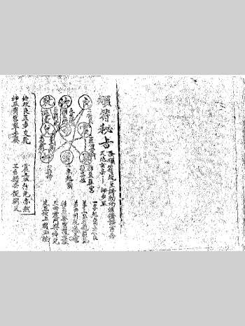 《天师颁符填赦秘旨》32页双面