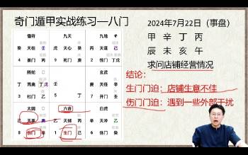 林涵予《奇门财富实战班》视频14集