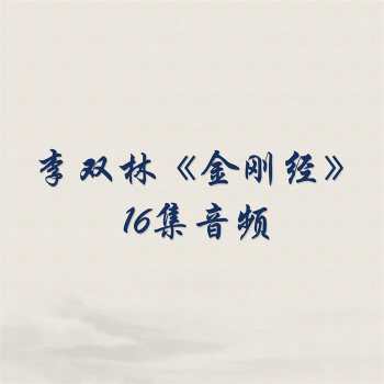 李双林《金刚经》16集音频