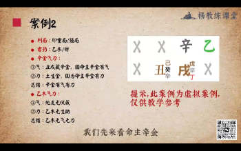 杨教练《大易八字精品视频课》53集视频约6.5小时