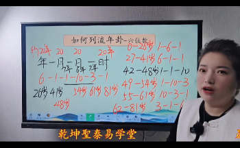 明棋《数字易经 时来运转班》教学视频85集约118小时