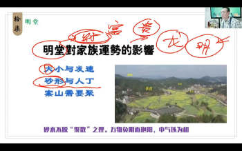 易达《阴阳地理职业高级班》教学视频23集
