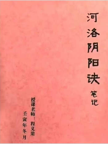 程义梁《砂水阴阳河洛阴阳诀》河洛阴阳诀笔记 156页