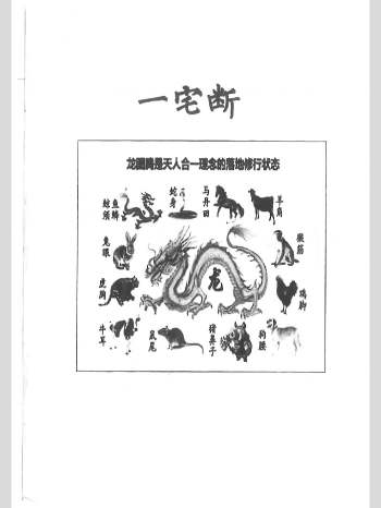 酒景献《一宅断核心、定六亲、铁口直断、图解阳宅吉凶》413页