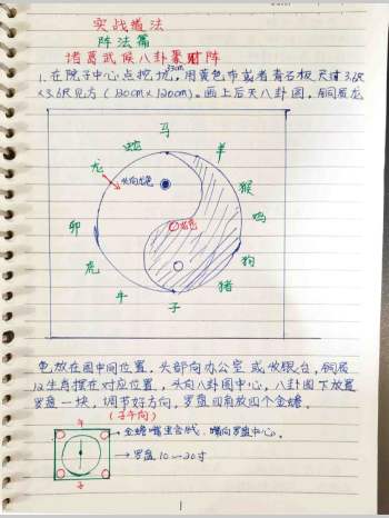 《民间实战道法》手写笔记 49页