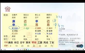 如是禅说辰南老师《四柱八字-大运流年流月应期》视频18集约6.5小时