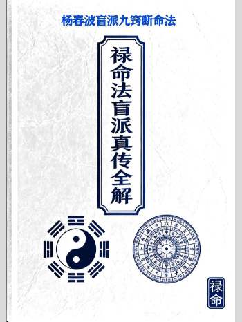 杨春波《禄命法真传全解 九窍歌》盲派命理 410页