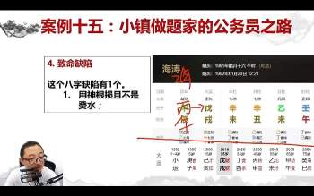 午阳《常青藤计划八字》视频14集约25小时