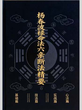 杨春波禄命法盲派八字资料文档4份
