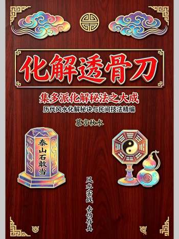 慕言秋水《化解透骨刀、集多派化解秘法》历代风水化解秘诀与民间技法精编367页